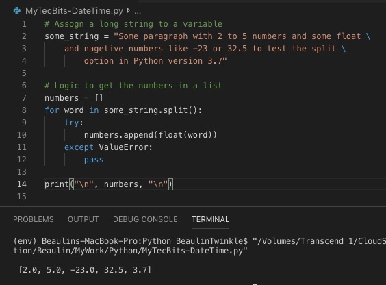 How To Extract Numbers From String In Python My Tec Bits