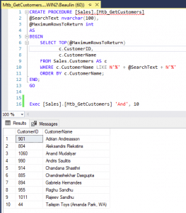 How To Execute An Sql Server Stored Procedure From A C# Program? 