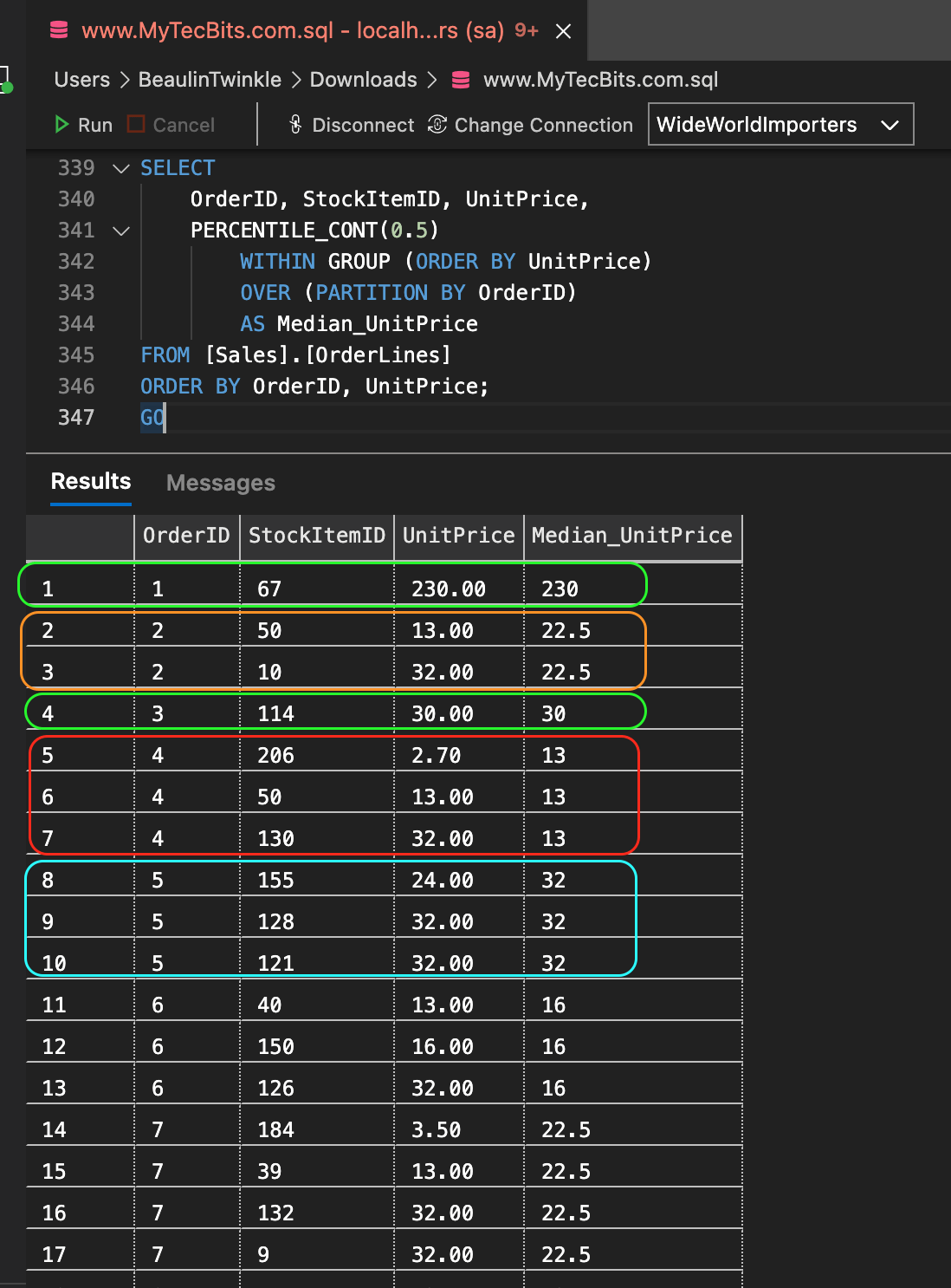 How To Calculate Median In SQL Server My Tec Bits