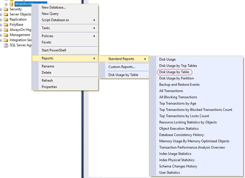 Find Size Of Tables In Database SQL Server My Tec Bits