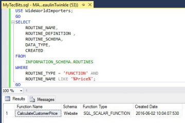 Search And Find User Defined Function (UDF) By Name In SQL Server | My ...