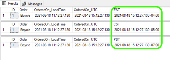 Convert UTC DateTime To Different Time Zones In SQL Server My Tec Bits