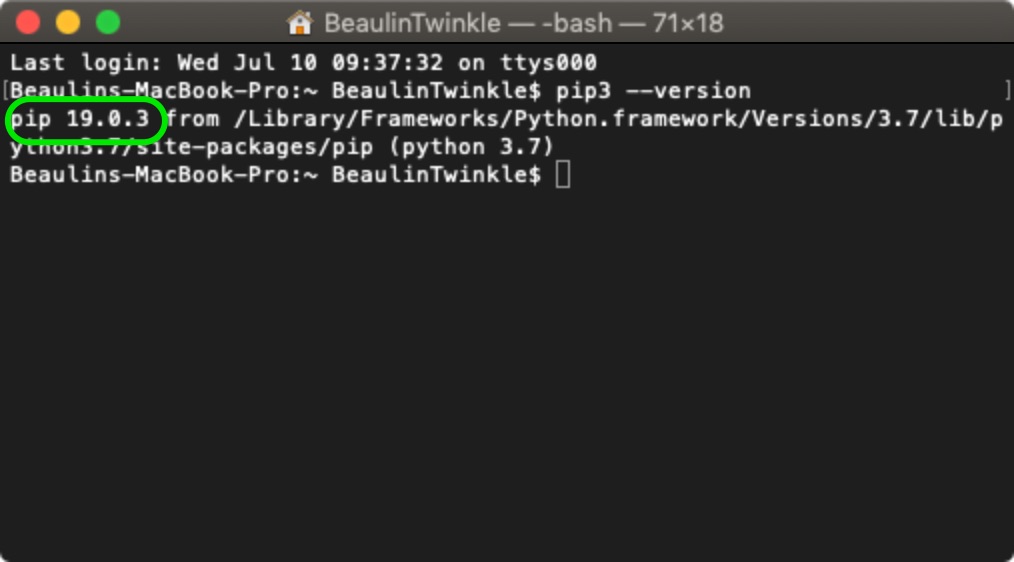 Upgrading PIP On MacOS For Python 3 X My Tec Bits   Upgrading PIP On MacOS 01 