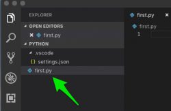 python installs for visual studio code for mac